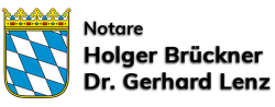 Logo von Notare Holger Brückner und Dr. Gerhard Lenz